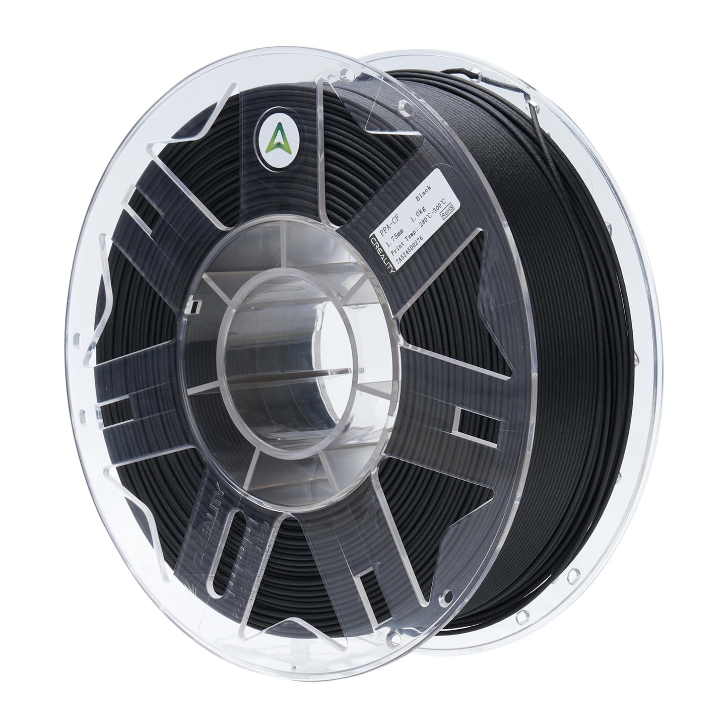 Creality PPA-CF 3D Printer Filament RFID, 15% Carbon Fiber Content High-Performance Nylon, Heat Resistance,Low Warpage, 1Kg Spoo