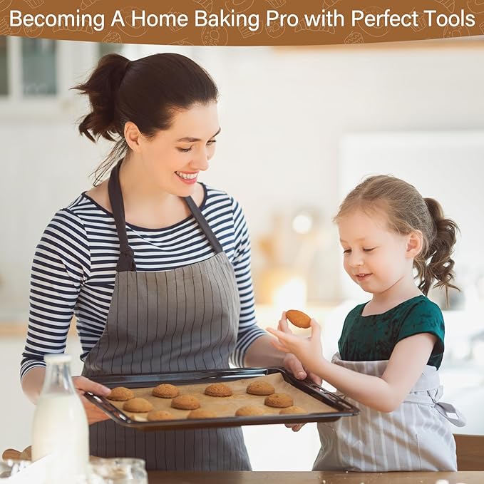 600 Pieces Parchment Paper Sheets 12"x 16" Unbleached Baking Paper Sheets Precut Half Parchment Paper Sheets for Baking Cookies, Cooking, Air Fryer, Oven