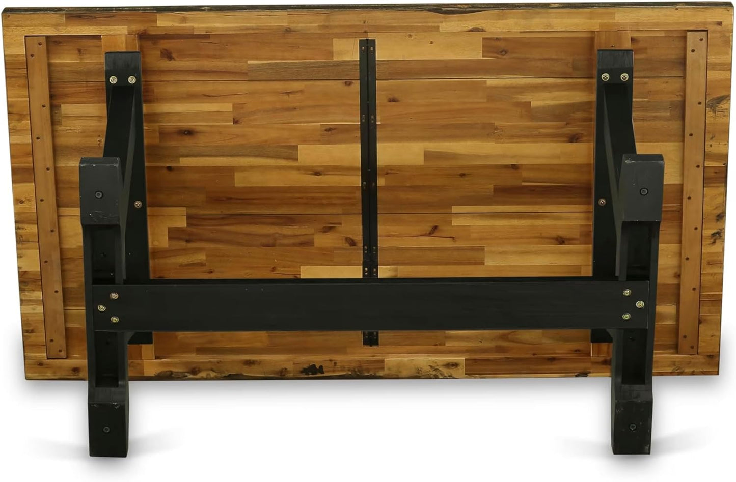 East West Furniture V677MZ650-7 7 Piece Dining Room Set Consist of a Rectangle Dining Table with V-Legs and 6 Dark Gotham Grey Linen Fabric Upholstered Chairs, 40x72 Inch, Multi-Color