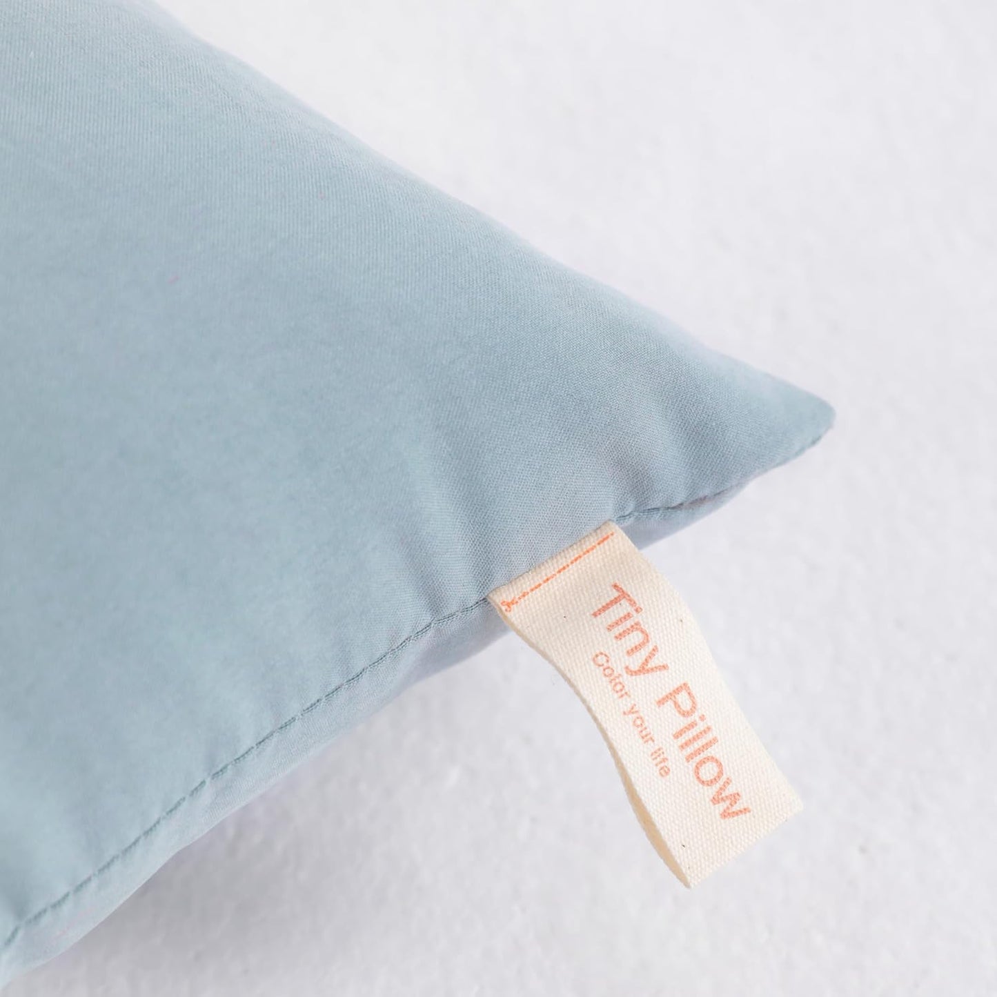 NTBAY Tiny Pillows, Down Alternative 7"x11" Microfiber Mini Pillows for Travel, Pets, Soft Machine Washable Small Pillow for Neck, Wrist, Lumbar and Knee, Sea Green