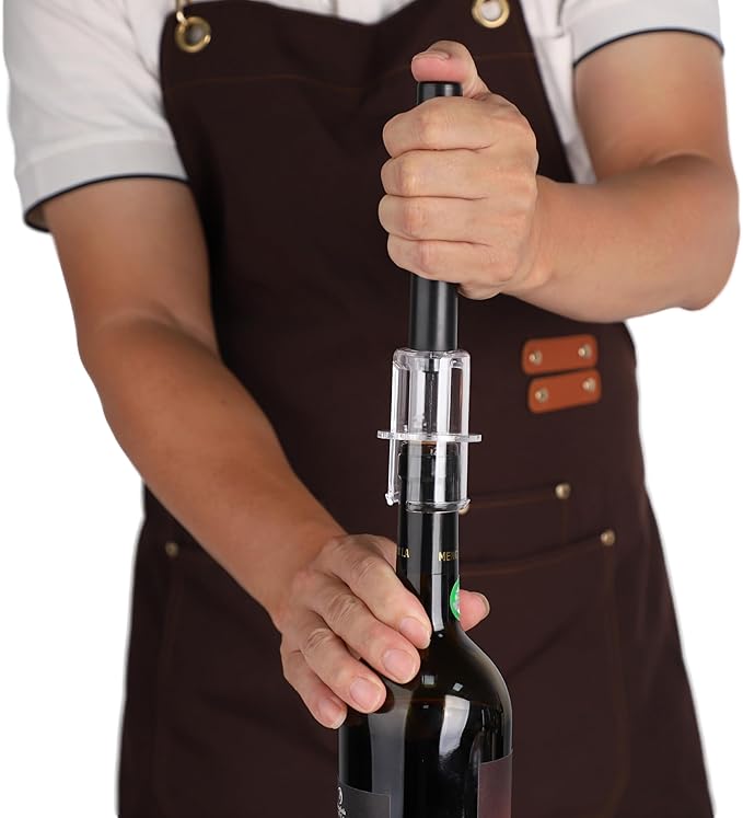 Air Pressure Pump Bottle Opener With Foil Cutter,Efficient|Lightweight|Funny Wine Opener,Simple Cork Remover,Efficient Corkscrew Bottle Opener,Great For Wine Lovers,Perfect Wine Gift. (3)