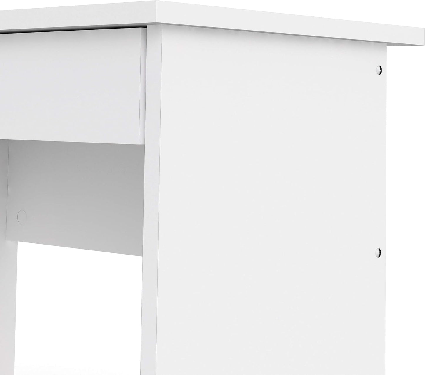 Tvilum Desk with 5 Drawers, White