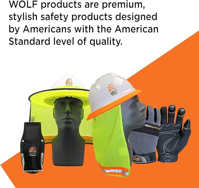 WOLF Ultra-Thin Nitrile Foam Palm Coated Glove with Tacky Dot Grip, Multi Purpose