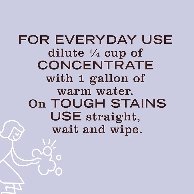 MRS. MEYER'S CLEAN DAY Multi-Surface Cleaner Concentrate, Use to Clean Floors, Tile, Counters, Lavender, 32 fl. oz - Pack of 2