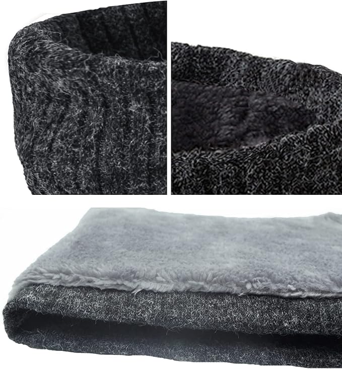 Winter Scarf Neck Warmer Gaiter Face for Men Women Warm Fleece Ski