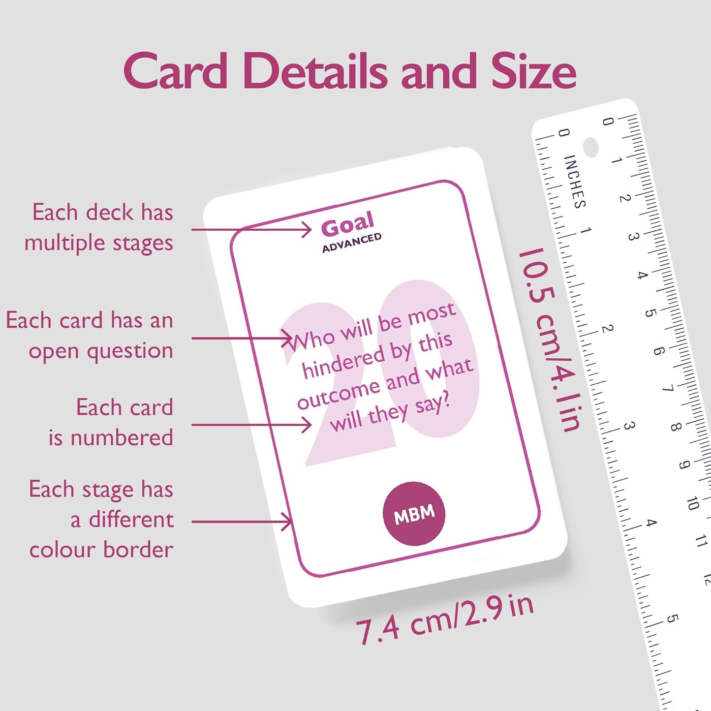 MBM 80 Advanced Grow Cards – Leadership Development Resources & Strategic Thinking Exercises for Coaches, HR Programs & Executive Training | Emotional Intelligence & Conversation Starters
