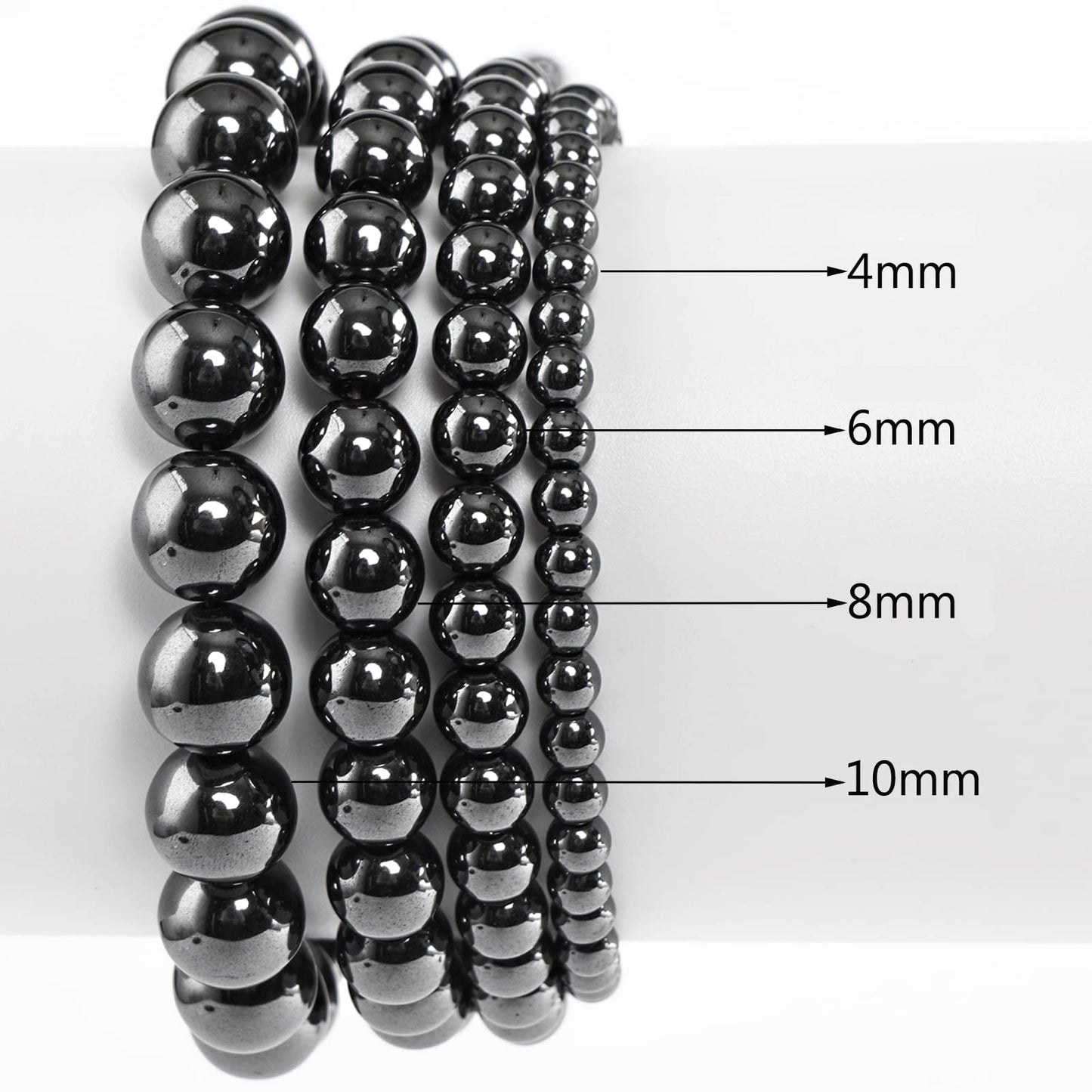 10mm Natural Green Chalcedony Round Bead - 35PCS Bulk Gemstone Beads for Jewelry Making, DIY Bracelets, Necklaces - Includes Crystal Stretch Cord - Stone Beads for Crafting Gifts