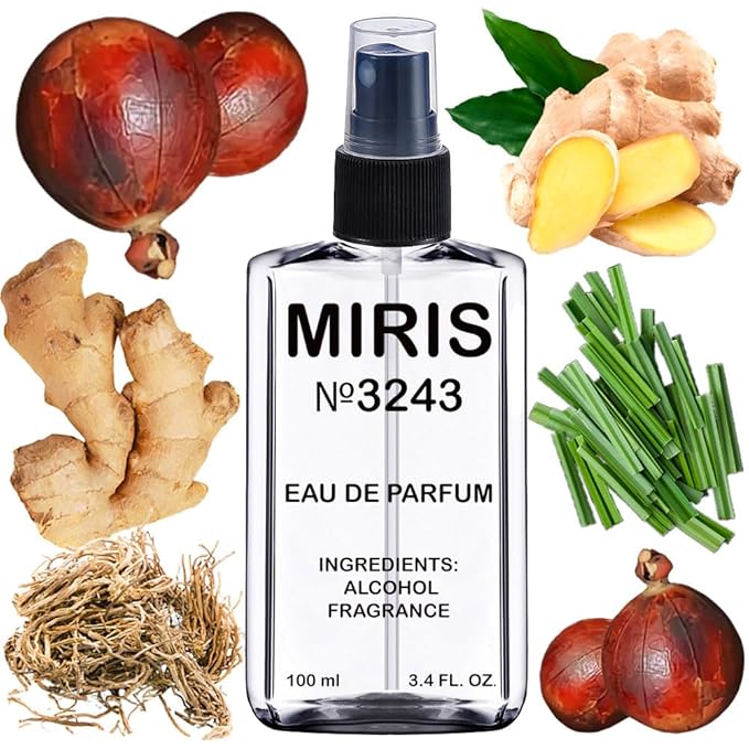 MIRIS No. 3243, Inspired by The Scent Absolute Men, Long-Lasting Eau de Parfum for Men, Spray 3.4 Fl Oz / 100 ml