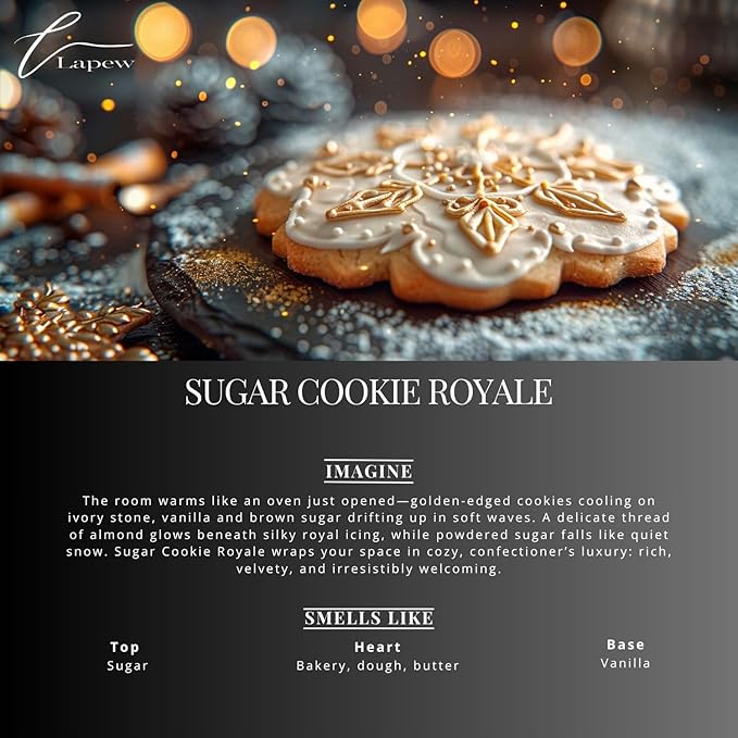 Sugar Cookie Royale Carpet Freshener Powder Value Size 36 oz | Powerful Odor Eliminator for Home | Upholstery Deodorizer | Carpet Deodorizer | Cat Litter Box