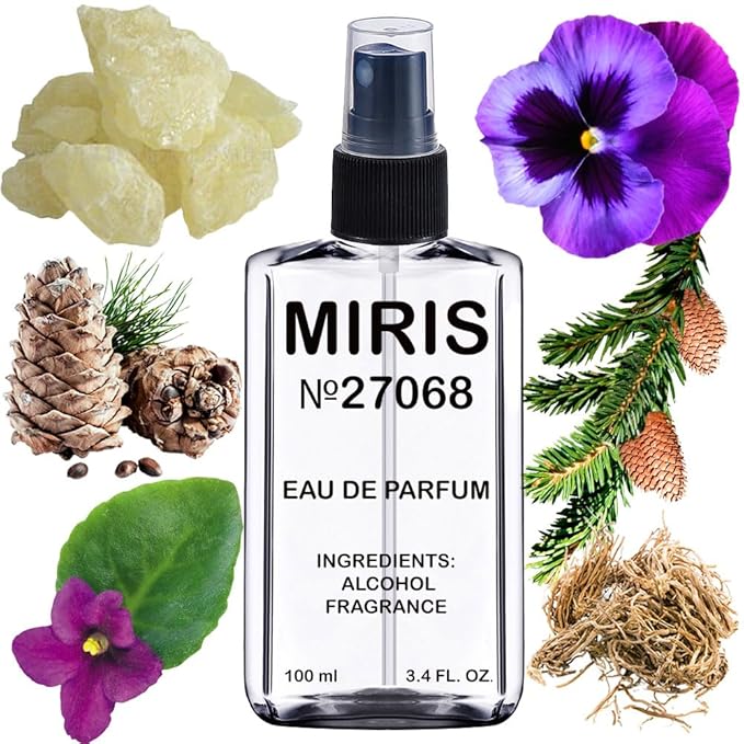 MIRIS No. 27068, Inspired by He Wood, Long-Lasting Eau de Parfum for Men, Spray 3.4 Fl Oz / 100 ml