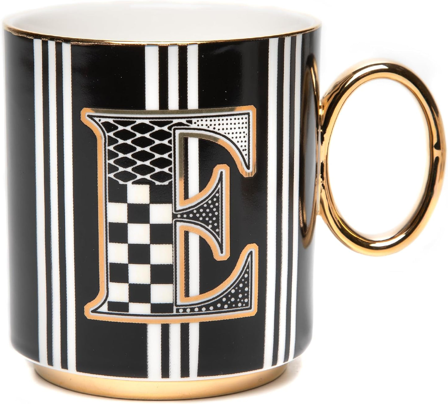 MACKENZIE-CHILDS My Mug, Decorative Ceramic Coffee Mug with Handle, E