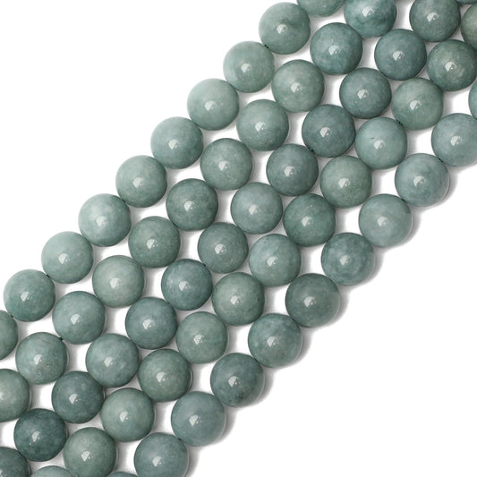6mm Burmese Jade Natural Stone Beads Round Loose Beads for Jewelry Making Yochus DIY Beads Bracelet Necklace