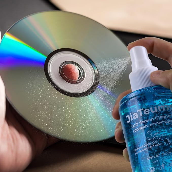 Car Screen Cleaner, Laptop Spray with Microfiber Cloth for LCD LED Electronic Device Monitor Glasses (200ml*2)