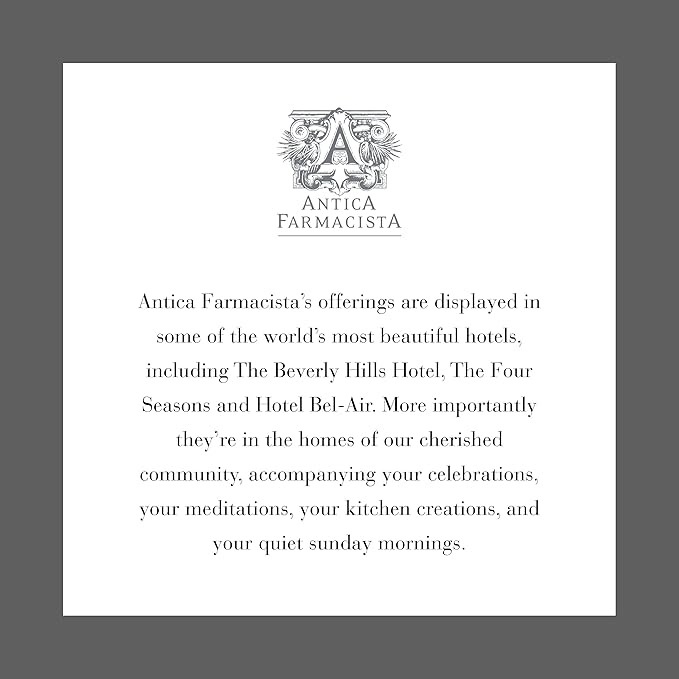 Antica Farmacista Home Ambiance Diffuser - Long-Lasting Reed Scent Diffuser - Luxury Room Freshener Gift - Daphne Flower, 8.45 fl oz