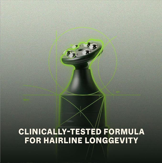 Scandinavian Biolabs Bio-Pilixin® Hairline Booster (Unisex) | Exosome Hairline Activation Formula with Massaging Rollerball Applicator for Hairline Longevity, 15 mL/ 0.5 oz