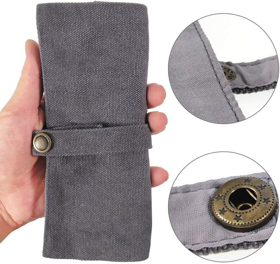 Watch Band Accessories,Smart Watch Band Cotton Canvas Protable Storage Bag Case Pouch Organizer-Compatible with Apple Watchbands, Garmin Watch Band, Samsung Watch Band etc,