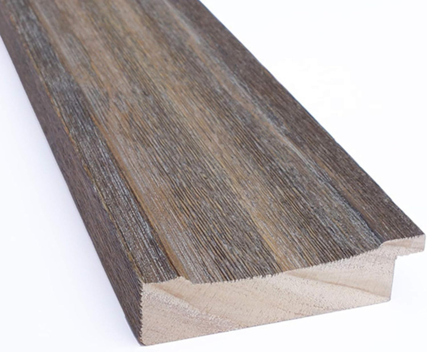 Amanti Art Grey Wall Mirror 35x45 Country Barnwood Rectangle Bathroom Mirror for Wall Decor Living Room, X-Large Rustic Farmhouse Wood Frame, Hangs Horizonally and Vertically, Bathroom Decor, Beveled
