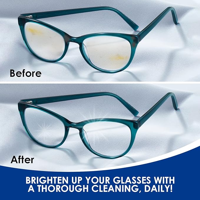 NORTHWEST ENTERPRISES Ultrasonic Cleaner Solution for Eyeglasses, Concentrated for Glasses Cleaning in Sonic and Ultrasonic Machines (32oz)
