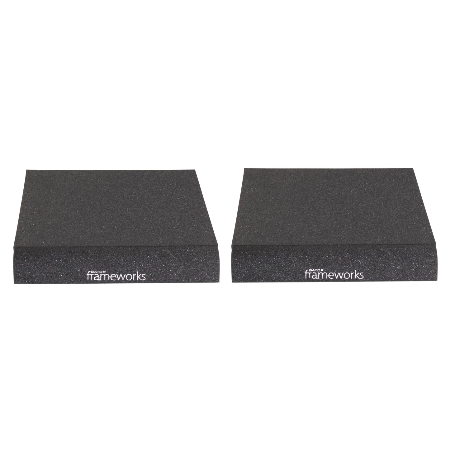 Gator Frameworks Pair Of (2) Acoustic Foam Isolation Pads For Studio Monitors, Fits 6.5 Speakers (Gfw-Isopad-Md)