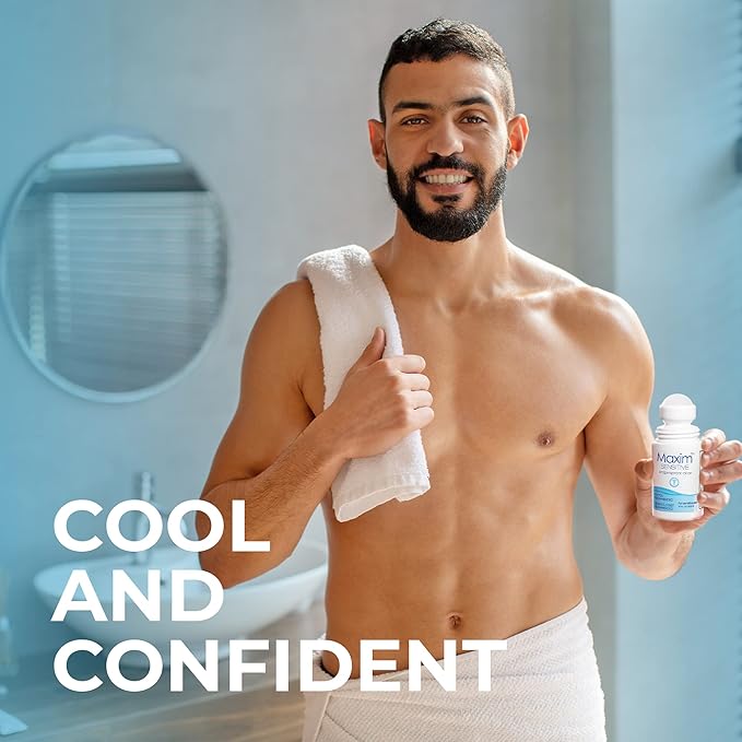 Maxim Antiperspirant Deodorant – Pack of 4 – Sensitive Clinical Strength Roll On by Maxim Lighting