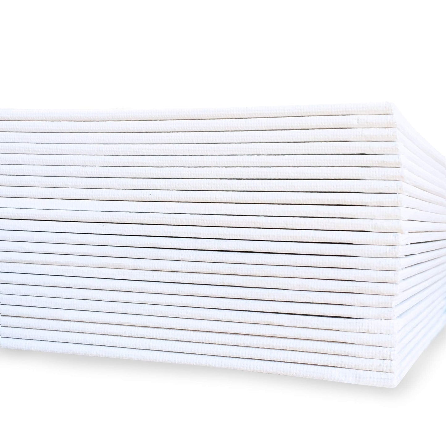 milo Canvas Panel Boards for Painting | 16x20 inches | 12 Pack of Flat Canvas Panels, Primed & Ready to Paint Art Supplies for Acrylic, Oil, Mixed Wet Media, & Pouring, Bulk Painting Party Pack
