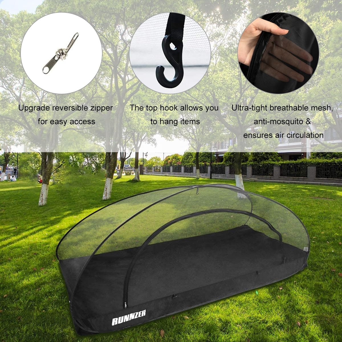 Single Person Pop Up Tent, 1 Person Mosquito Net Tent