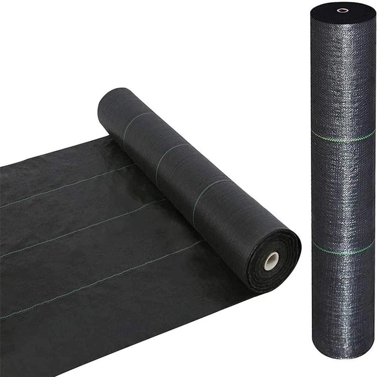 NINXANG Weed Barrier Landscape Fabric Durable Weed Block Gardening Mat Non Woven Weed Block Fabric Garden Landscaping Fabric Roll Weed Control Fabric in Rolls (4FTx100FT)