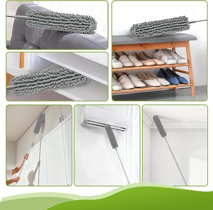 Retractable Gap Dust Cleaner Cleaning Tools 12-in-1