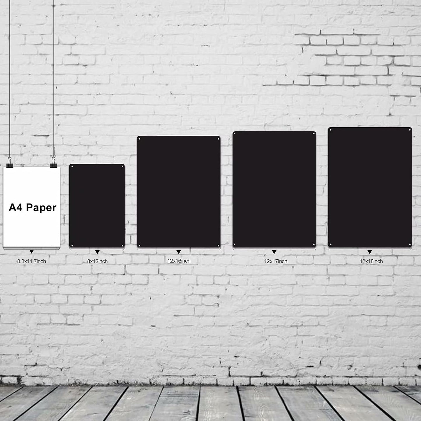 JIUFOTK Fastener Type Chart Posters Tool Knowledge Metal Signs Room Decor Popular Science Education Home Decor Wall Decor Plaque 12x18 Inches