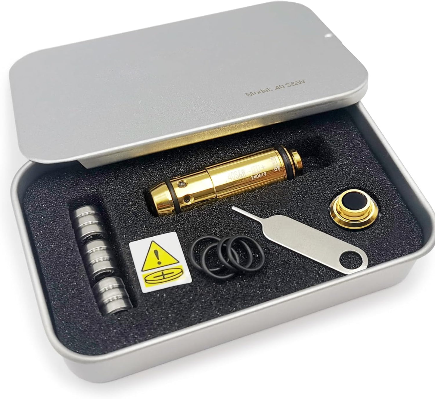9mm/380ACP/40S&W/45ACP Dry Fire Training Cartridge Integrated Snap Cap for Dry Fire Trainer,Red Dot Beam Bullet with Double O-Ring