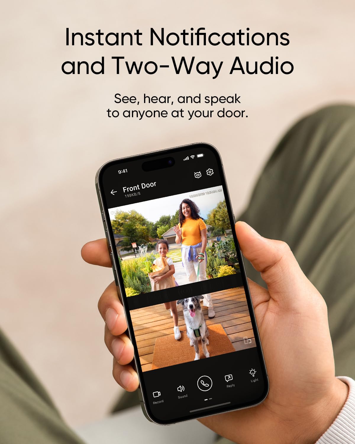 Eufy Security Video Doorbell E340 (Battery Powered) With Chime, Dual Cameras With Delivery Guard, 2K Full Hd And Color Night Vis