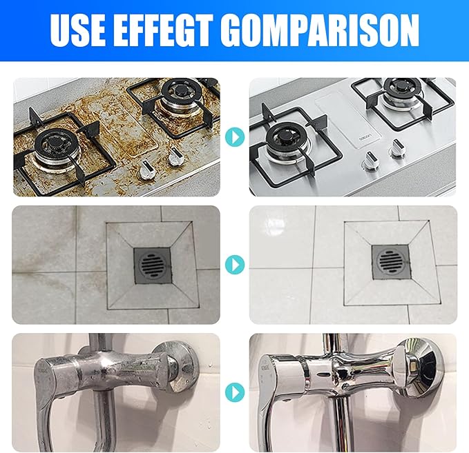 Gihen Multi-Purpose Cleane- Effective Multi-Purpose Cleaner with Spray Nozzle Spray & Towel for Kitchen, Household, Oven, Stove, Range Hood, Sink, Gihen Heavy Oil Cleane