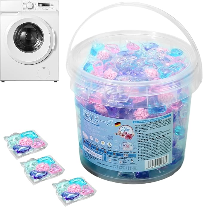 Laundry Pods, Color Protection, 1 Box/40 Pieces, Fabric Softening Pods Laundry Detergent, Fresh Long-Lasting Scent, For Apartment Home Dorm Room Hotel Jeans Towels Sheets T-Shirt Blouse