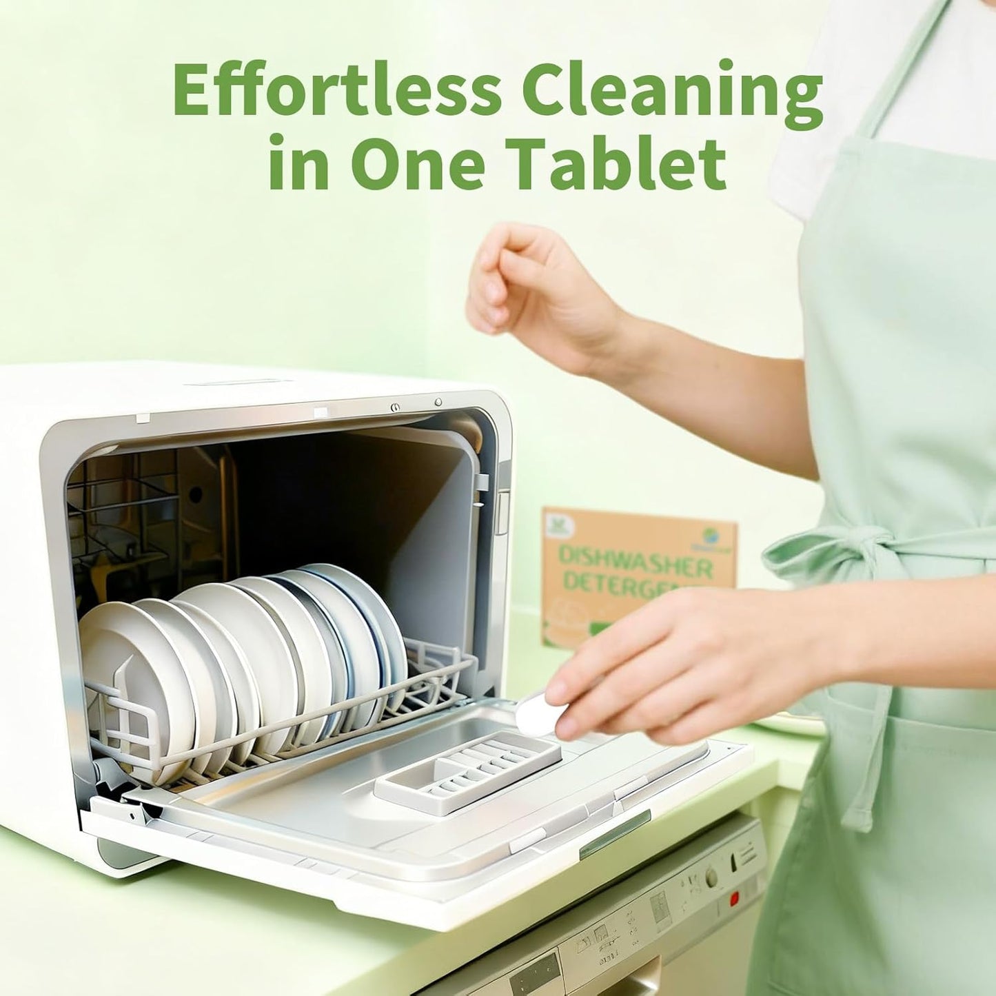 Dishwasher Detergent Tablets, Dishwasher Tablets 32 Count
