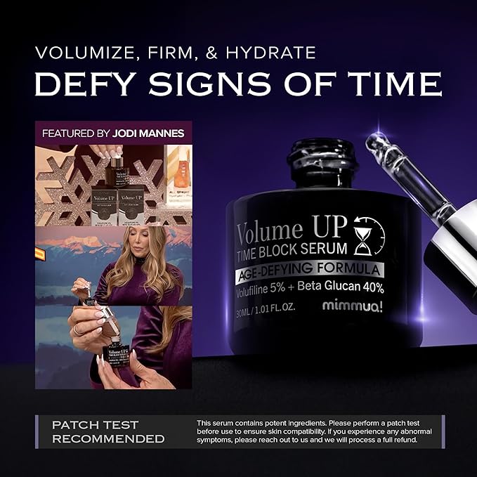 NIACINDY Radiance Capsule Cream & Volume Up Time Block Serum
