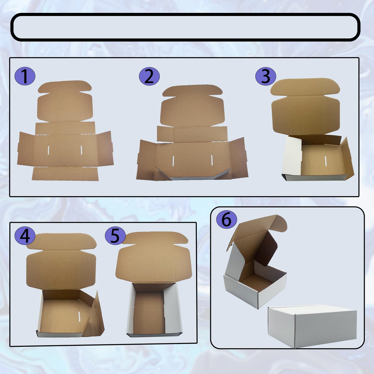 7x7x3 Inches White Shipping Boxes Set of 25，Cardboard Boxes Recyclable Corrugated Boxes Mailers for Small Business, Transporting, Packaging Storage Boxes and Craft Gifts Giving Products Box