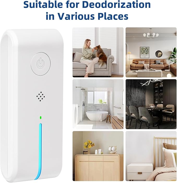 Air Ionizers for Home Plug In(4 Pack):Air Purifier Plug in with Night Light,Negative Ion Generator,Quiet Operation Air Freshener for Pet Odor,Home,Kitchen Odor,Dust,Smoke Smell