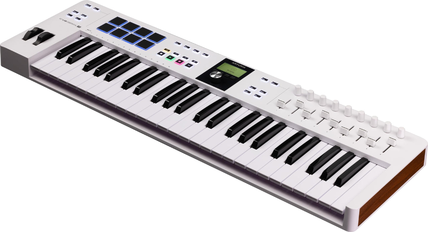 Arturia Keylab Essential Mk3 - 49 Key Usb Midi Keyboard Controller With Analog Lab V Software Included