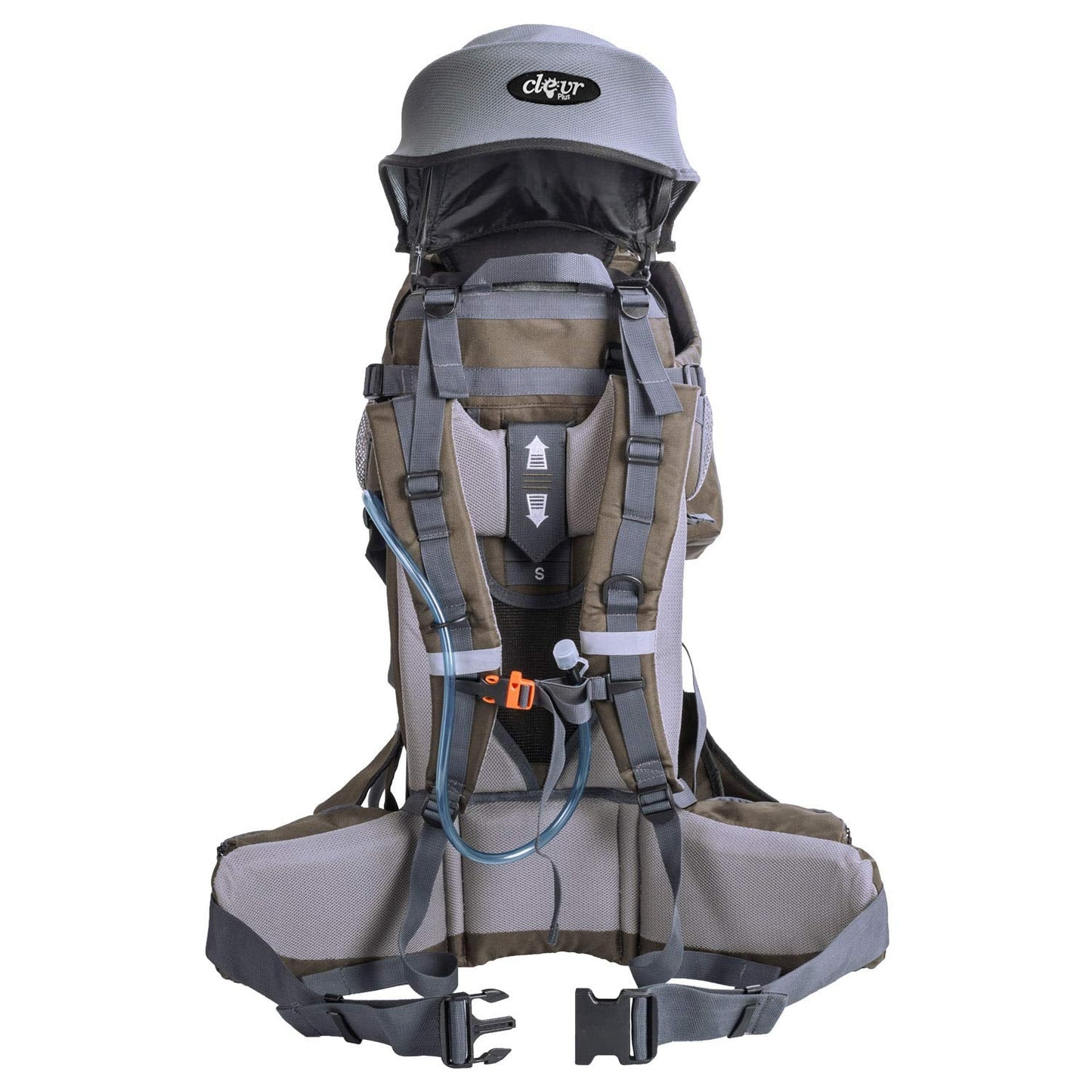 ClevrPlus Urban Explorer Child Carrier Hiking Baby Backpack, Olive Green