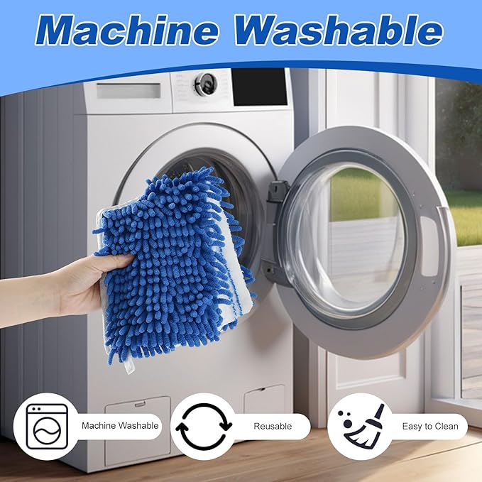 Microfiber Mops for Floor Cleaning,Flat Mop Set with 2 mop Pads,Flat Flip Mop Base and 58" Stainless Steels Handle for OCedar Dual-Action Microfiber Flip Mops,Dust Mop for Hardwood Floors Wet/Dry Use