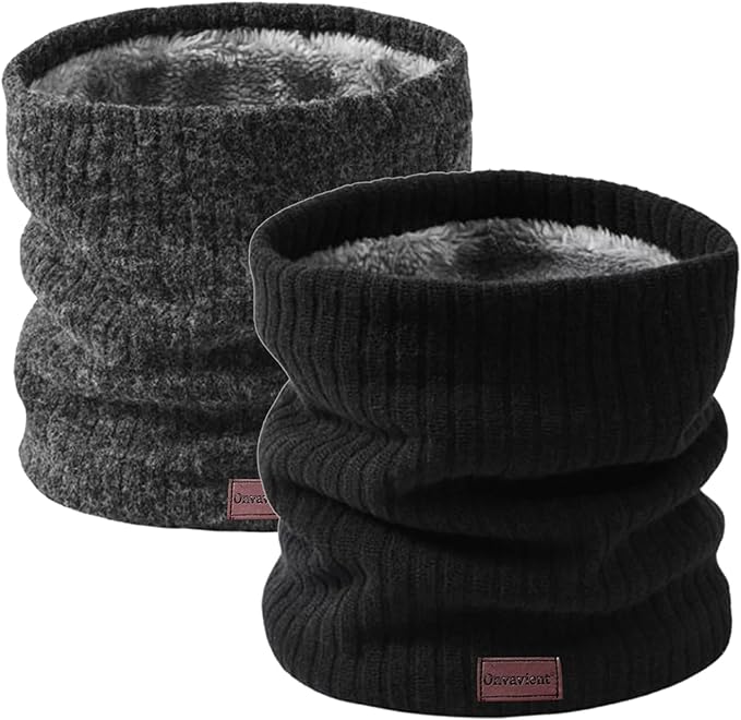 Winter Scarf Neck Warmer Gaiter Face for Men Women Warm Fleece Ski