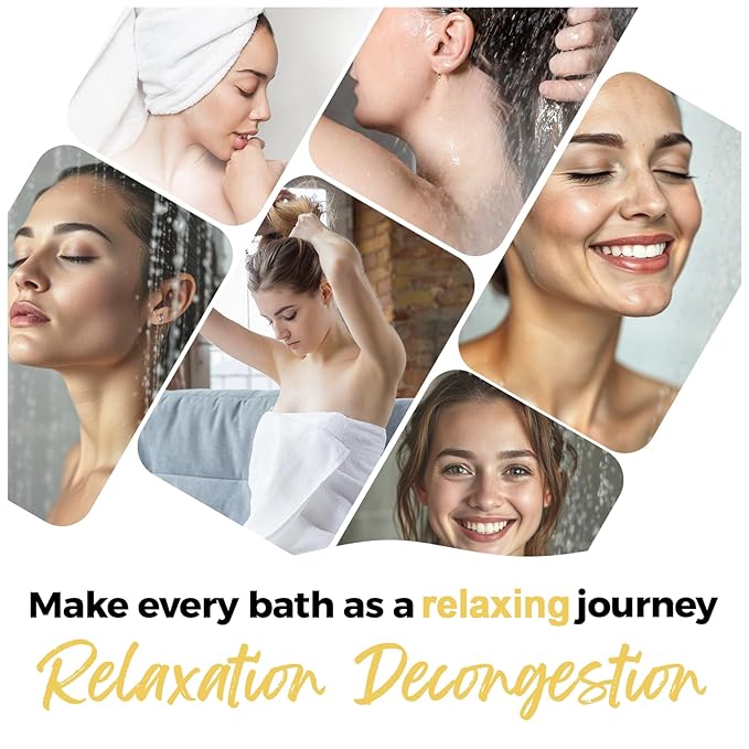 Shower Steamers Aromatherapy Birthday Gifts for Women Travel Essentials, 8 Pcs Lemon, Bath Bombs Shower Bombs with Natural Essential Oils, Relaxation Home SPA