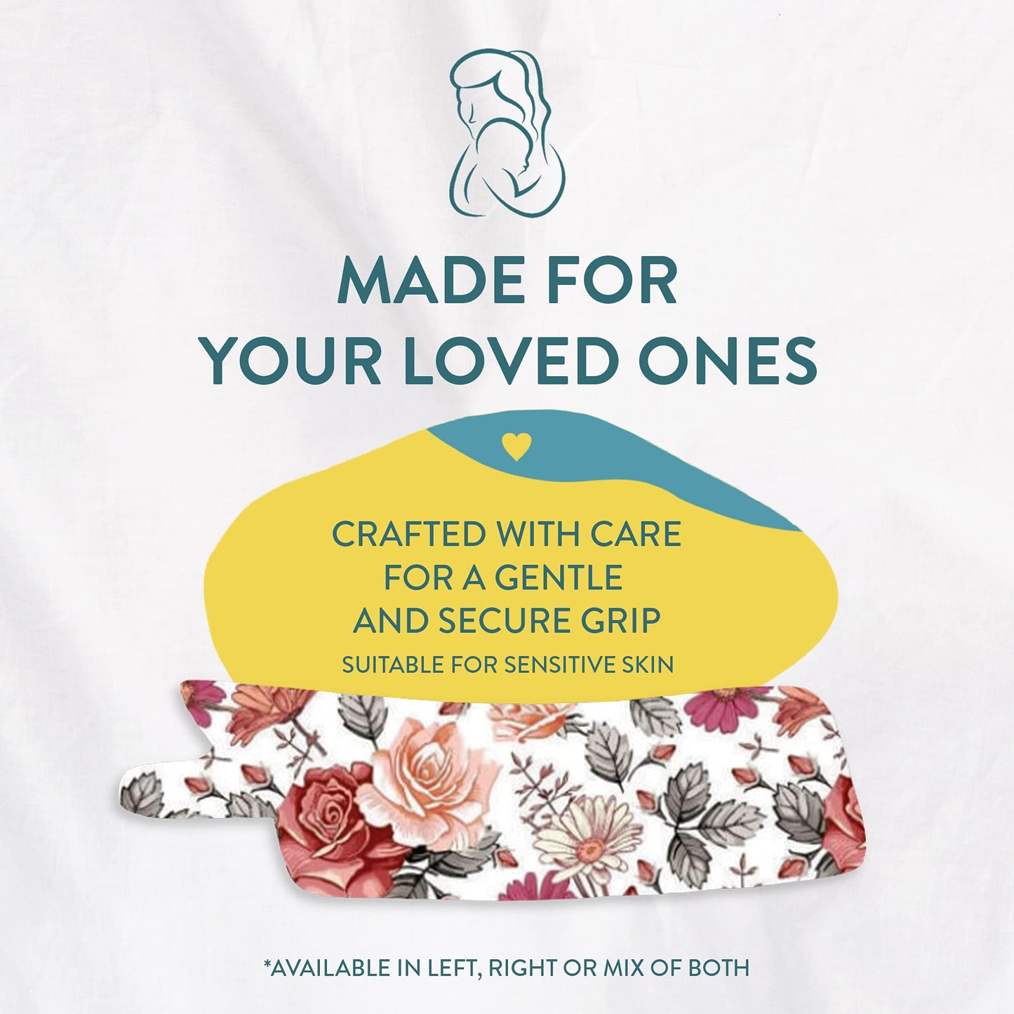 Nasogastric or Oxygen Tube precut Adhesive Tape Floral Mix x 10 Pack. (Mix Pack)