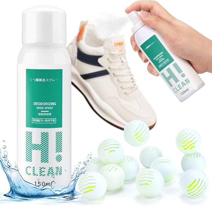 Sneaker and Shoe Deodorizer BOLL Shoe Freshener Spray- Long Lasting Shoe Freshener Shoe deodorizer spray perfect for taking funk away from your smelly Sneakers, Work Shoes, Athletic Shoes