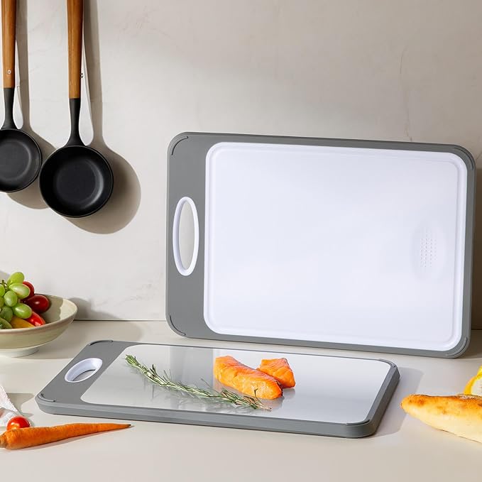 2 in 1 Stainless Steel Cutting Board with Handle Chopping Butcher Block Not Titanium Best Mama Mommy Bonus Mom Ever Mother In Law Gifts Step Mom Stepmom Grandma Gigi Granny Nana Present