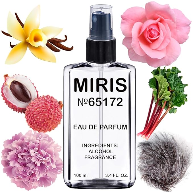 MIRIS No. 65172, Inspired by Delina, Long-Lasting Eau de Parfum for Women, Spray 3.4 Fl Oz / 100 ml