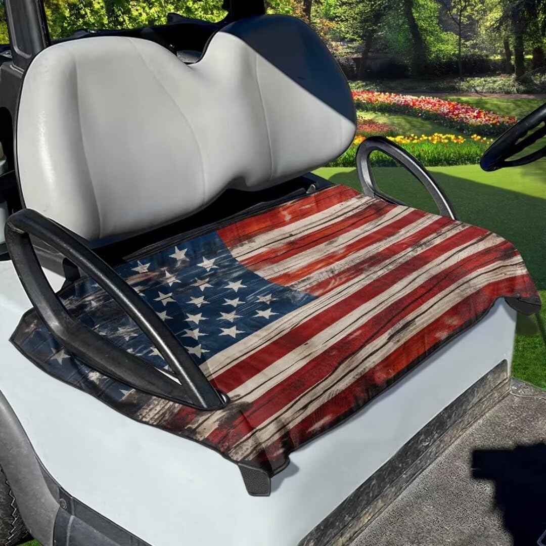 Golf Cart Accessories Anti-hot Golf Cart 50 X 30.9 Inches Seat Cushion Golf Seat Cushion Cover Towel Blanket Fits for Golf Club Cars