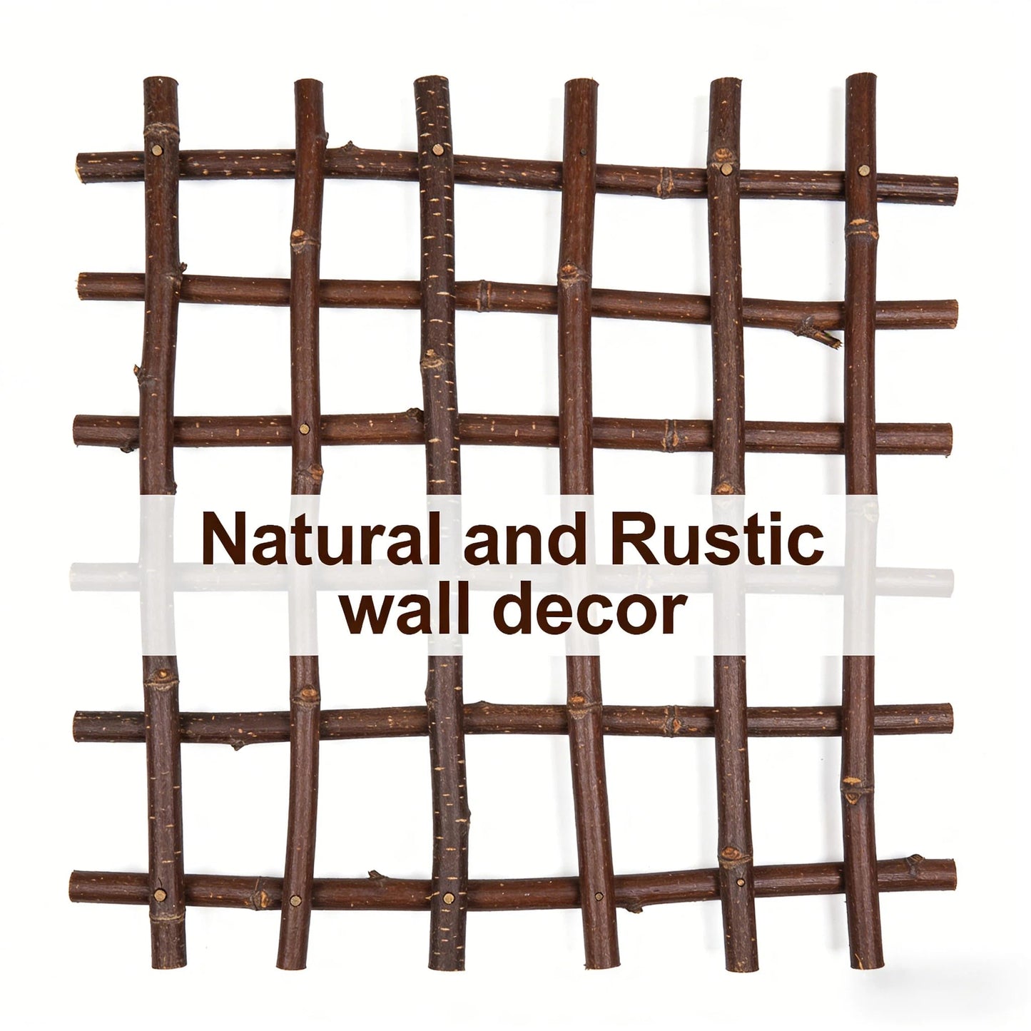 50PCS Wood Log Sticks for Crafts, Natural Wood Craft Sticks, 7.8'' & 11.8'' Craft Twigs for Decoration, DIY Photo Props, School Projects, Festival Decoration