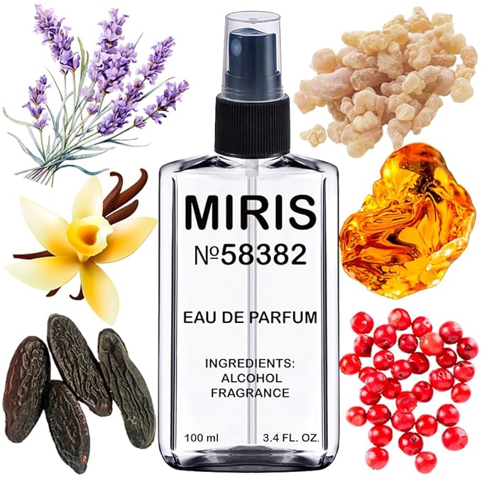 MIRIS No. 58382, Inspired by Invitus Victory, Long-Lasting Eau de Parfum for Men, Spray 3.4 Fl Oz / 100 ml