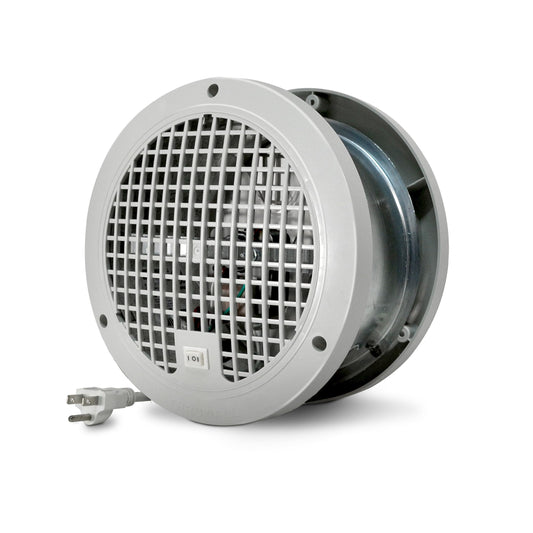 Suncourt Thruwall Room-To-Room Transfer Fan - Quiet Through Wall Vent Fan Improves Air Circulation Between Rooms 200-440 Sq. Ft.
